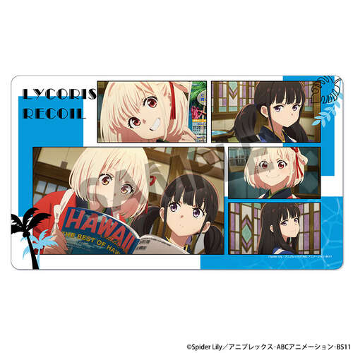 -PRE ORDER- Lycoris Recoil Rubber Mat Short Movie Episode 2 Miles Away Ver.