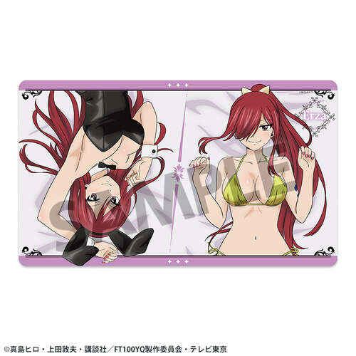 -PRE ORDER- Fairy Tail 100 Years Quest Original Illustration Rubber Mat Erza Scarlet
