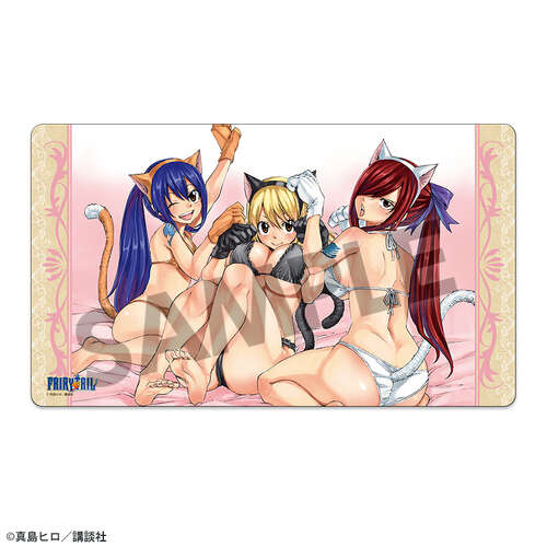 -PRE ORDER- Fairy Tail Rubber Mat Lucy & Erza & Wendy