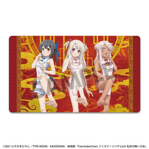 -PRE ORDER- Fate/kaleid liner Prisma Illya: Licht - The Nameless Girl Original Illustration Rubber Mat China Dress Ver.