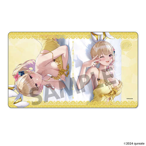 -PRE ORDER- Bunny Garden Original Illustration Rubber Mat Rin Soine Ver.