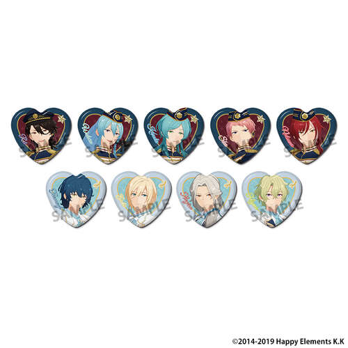 Ensemble Stars!! Reminiscence Selection: Element Trading Heart Can Badge [BLIND BOX]