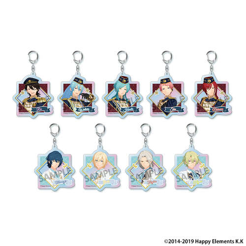 Ensemble Stars!! Reminiscence Selection: Element Trading Aurora Acrylic Key Chain [BLIND BOX]