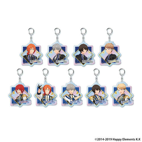 Ensemble Stars!! Reminiscence Selection: Checkmate Trading Aurora Acrylic Key Chain [BLIND BOX]