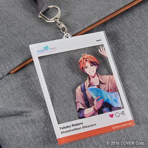 -PRE ORDER- hololive Meet Social Media Style Acrylic Keychain Yukoku Roberu