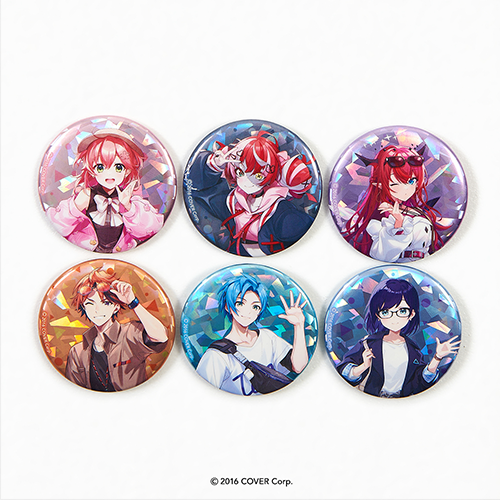 hololive Meet Tradable Tin Badges [BLIND BOX]