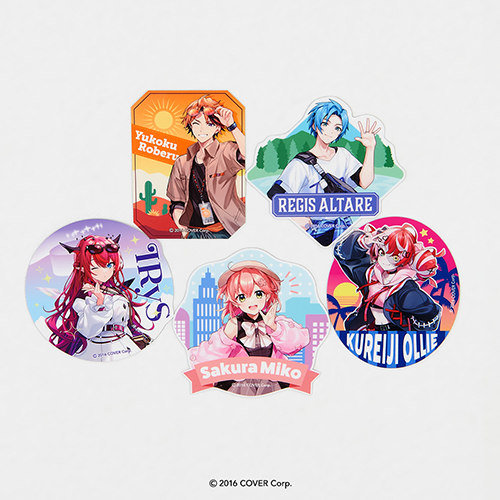 hololive Meet Travel Sticker Set (Set of 5 Types)