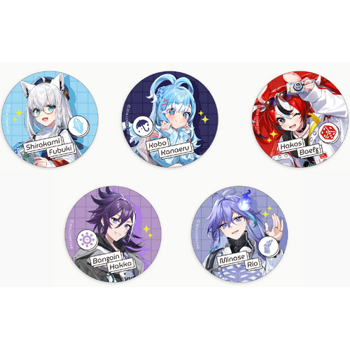 hololive Meet 2024 Tradable Tin Badges [BLIND BOX]