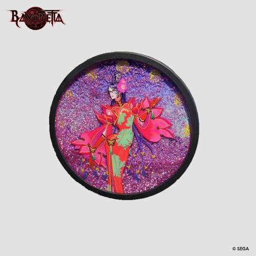 -PRE ORDER- Bayonetta Glitter Coaster - Event Key visual by Mari Shimazaki Hong Kong