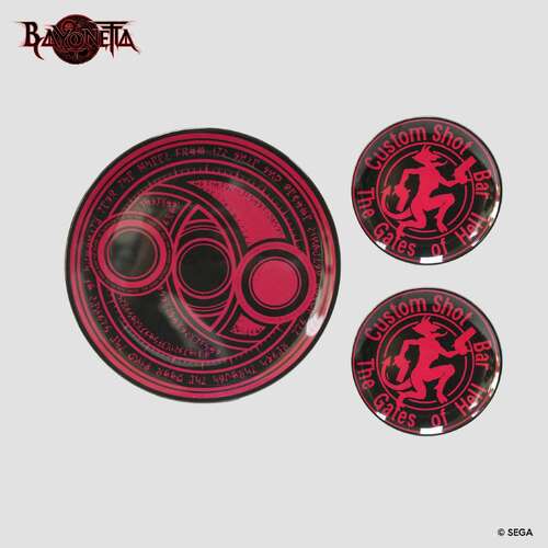 -PRE ORDER- Bayonetta The Gates of Hell & Magic Circle Plate Set