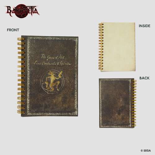 -PRE ORDER- Bayonetta The Gates of Hell Menu-Style Notebook
