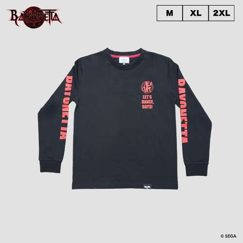 -PRE ORDER- Bayonetta The Gates of Hell Hong Kong Long Sleeve T-Shirt XL