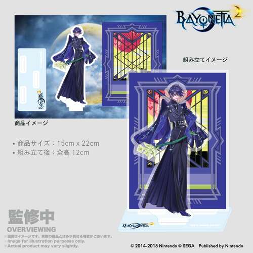 -PRE ORDER- Bayonetta 2 Acrylic Stand Event Key visual by Mari Shimazaki
