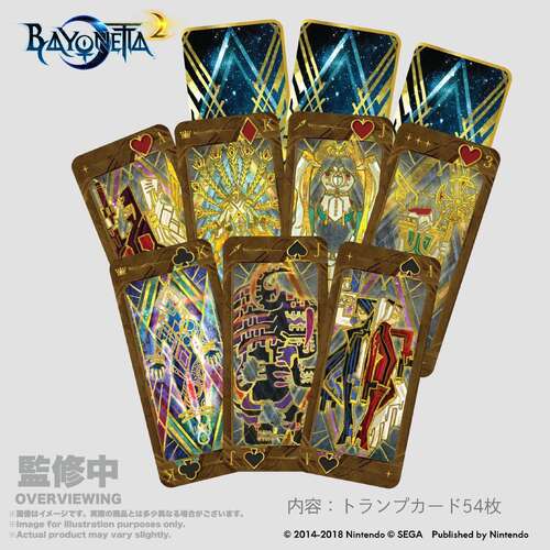-PRE ORDER- Bayonetta 2 The Gates of Hell x IIJAN Tarot style Playing Card
