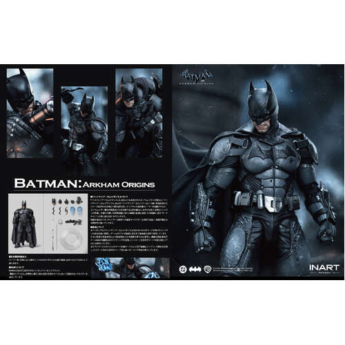 -PRE ORDER- Batman (Batman: Arkham Origins) Battle Damaged Ver. Action Figure