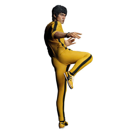 -PRE ORDER- Bruce Lee Yellow Jumpsuit 1/6 Scale Figure
