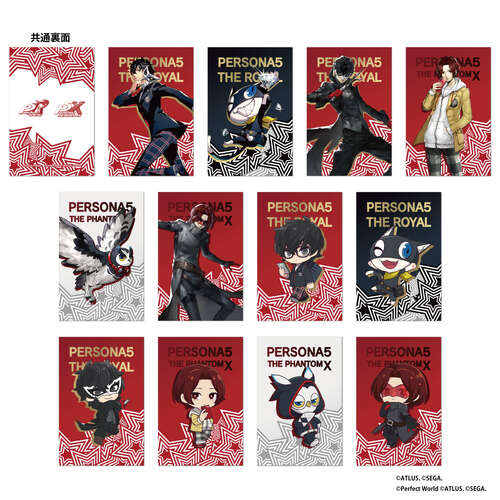 Persona 5 Royal & Persona 5: The Phantom X Trading Hologram Card [BLIND BOX]