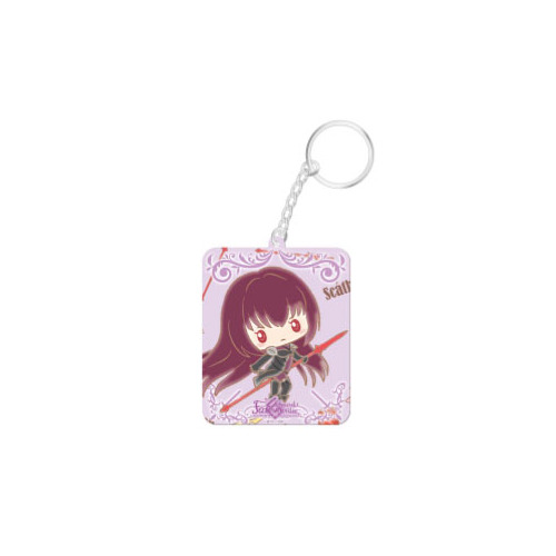 FGO Design produced by Sanrio Wooden Key Chain Scathach