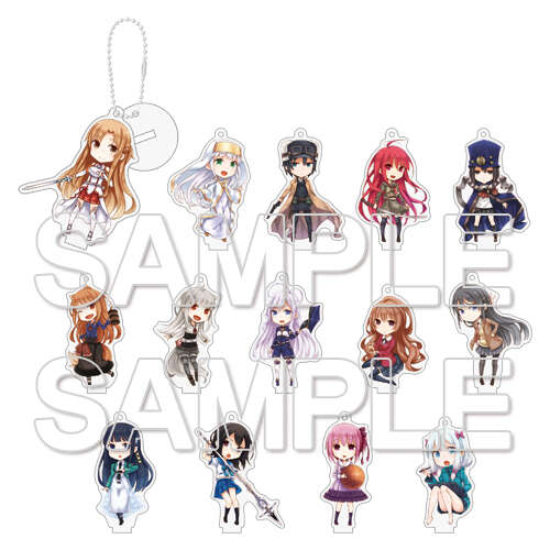 Dengeki Bunko Trading Acrylic Mascot