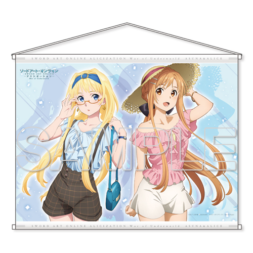 B2 Size Wall Scroll Asuna & Alice [2]