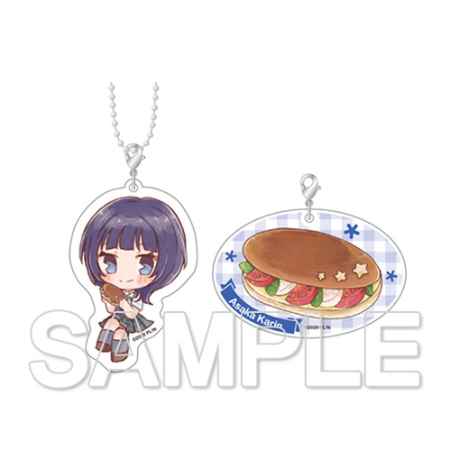Koppen Pan Acrylic Keyholder Karin Asaka