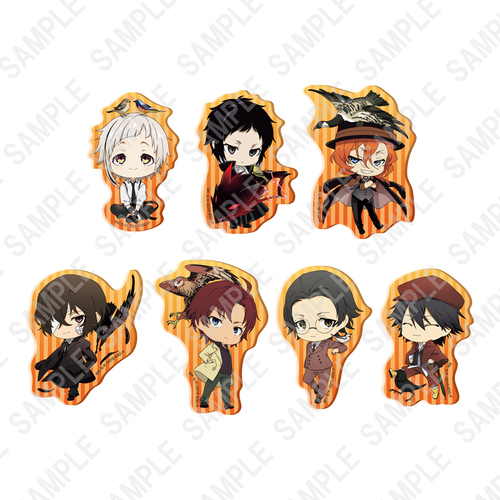 Bungo Stray Dogs Clear Clip Badge Birds of Autumn [BLIND BOX]