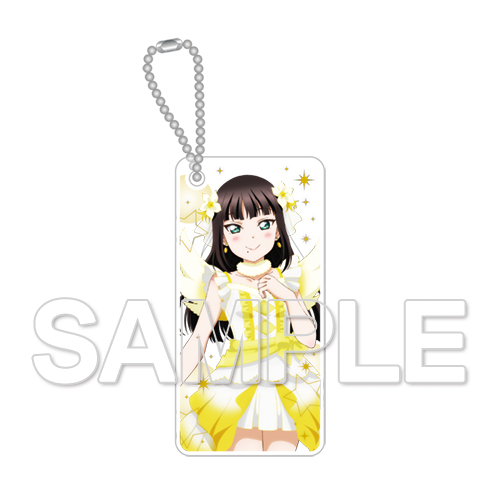 Chara Clear Love Live! Sunshine!! Kurosawa Dia Acrylic Key Chain Next SPARKLING!!
