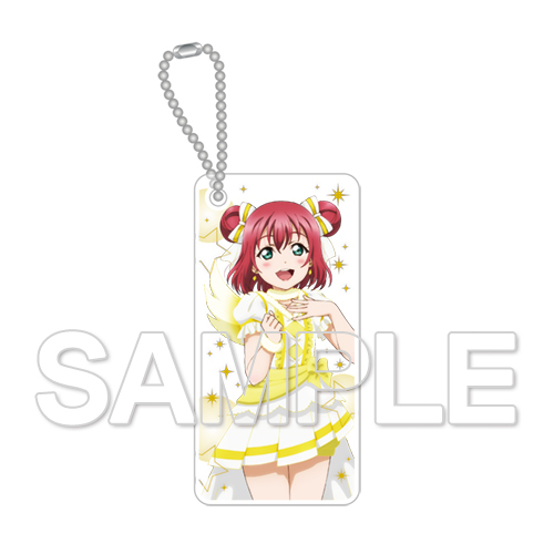 Chara Clear Love Live! Sunshine!! Kurosawa Ruby Acrylic Key Chain Next SPARKLING!!