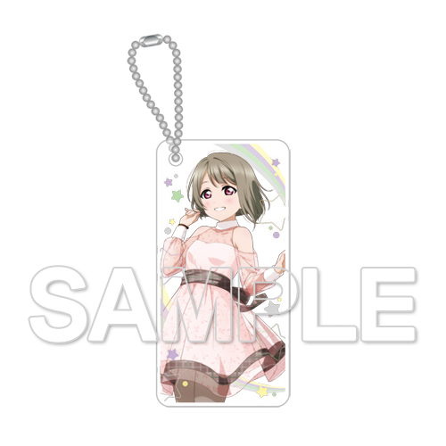 Chara Clear Love Live! Nijigasaki Academy School Idol Club Nakasu Kasumi Acrylic Key Chain QU4RTZ