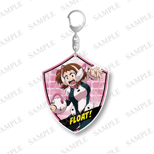 Acrylic Key Chain Strong Hero Ver. Uraraka Ochaco