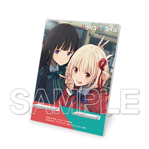 Lycoris Recoil Acrylic Smartphone Stand