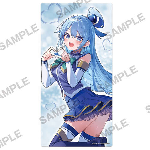 -PRE ORDER- Kono Subarashii Sekai ni Shukufuku wo! Valentine 2026 Original Illustration Rubber Play Mat Aqua