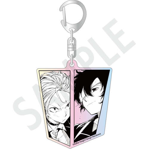STORM BRINGER Aurora Acrylic Keychain Dazai Osamu & Nakahara Chuya