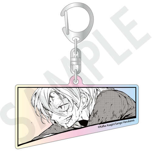 Dazai, Chuya, Age Fifteen Aurora Acrylic Keychain Nakahara Chuya