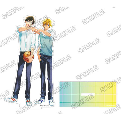 Hirano and Kagiura Acrylic Stand A Illustrated by Shou Harusono
