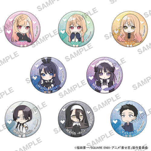 My Dress-Up Darling Season 2 Kirakira Can Badge Vol. 2 [BLIND BOX]