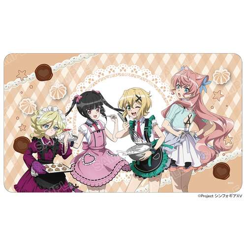 -PRE ORDER- Senki Zessho Symphogear XV Pop Up Shop Rubber Mat B