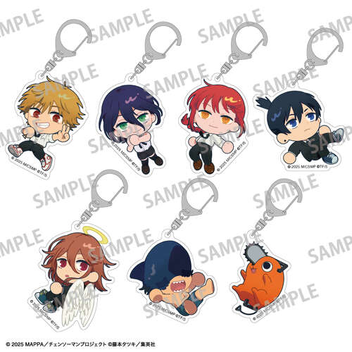-PRE ORDER- Chainsaw Man The Movie: Reze Arc Trading Acrylic Key Chain Okkochi [BLIND BOX]