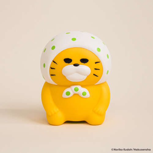 -PRE ORDER- Noranekogundan Headscarf Piggy Bank Yellow Green Ver.