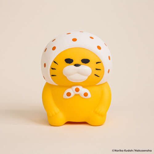 -PRE ORDER- Noranekogundan Headscarf Piggy Bank Orange Ver.
