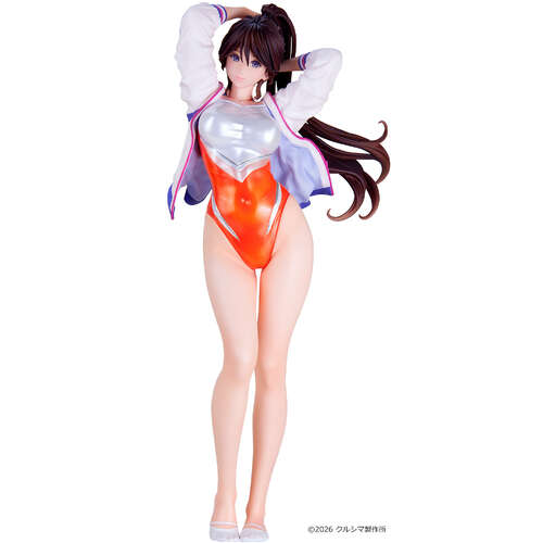 -PRE ORDER- Original Yasumichan Series No. 254 Renkyu-san Rhythmic Gymnastics Club Practice Begins Molding Color Ivory [MODEL KIT]