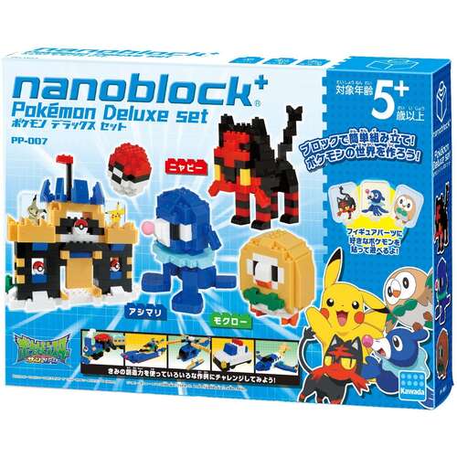 Nanoblock Pokemon Character Set