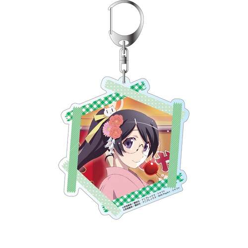 Acrylic Key Chain Hanekawa Tsubasa
