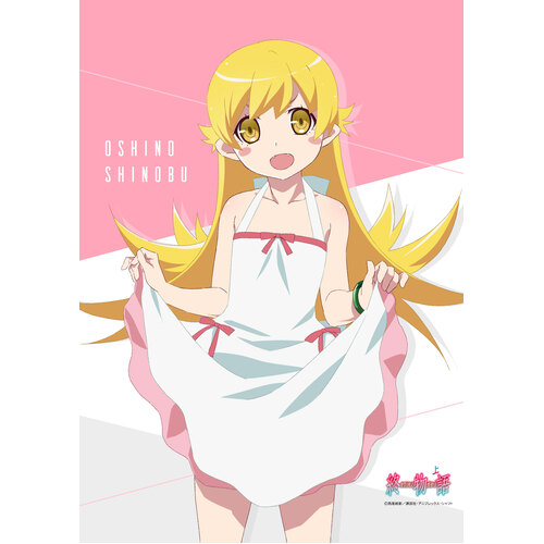 Original Illustration B2 Tapestry Oshino Shinobu