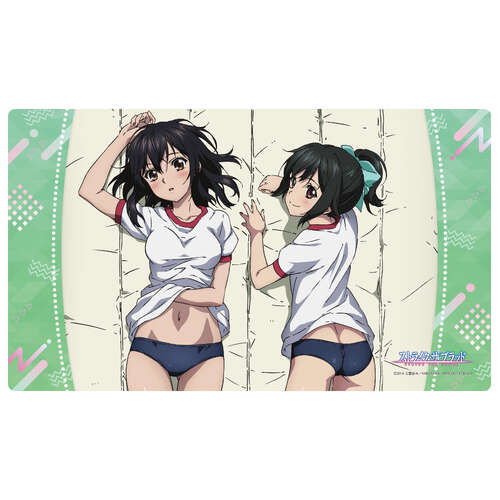 -PRE ORDER- Strike the Blood Original Illustration Rubber Mat Yukina & Nagisa (Gym Uniform)