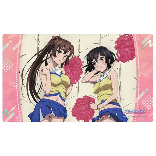 -PRE ORDER- Strike the Blood Original Illustration Rubber Mat Yukina & Sayaka (Cheerleader)