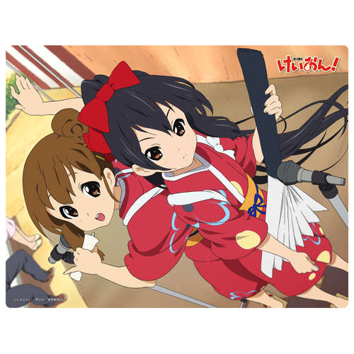 -PRE ORDER- K-On! K-On!! Large Rubber Mat (Yui & Azu)