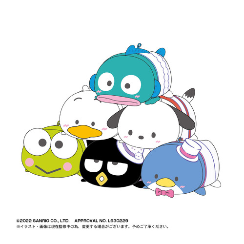 SR-38 Sanrio Characters HAPIDANBUI Potekoro Mascot 2 [BLIND BOX]