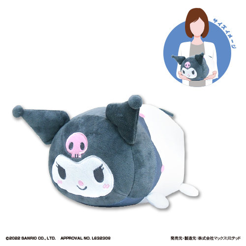 SR-46 Sanrio Characters Potekoro Mascot [M Size] D Kuromi