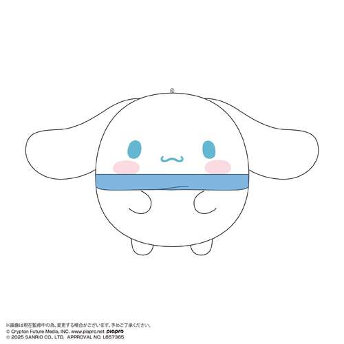 -PRE ORDER- MC-22 Hatsune Miku x Cinnamoroll Fuwakororin (M Size) 3 F Cinnamoroll (Muffler)